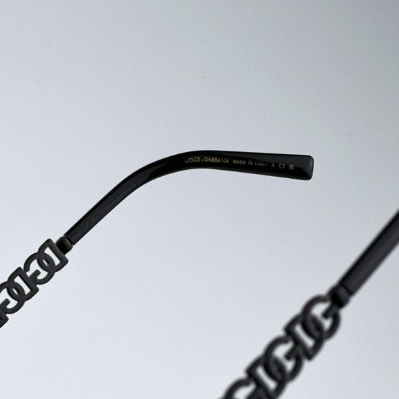 SALE! NEW D&G DG2301 01/87 Essentials Black Rimless Rectangle Women Sunglasses main image 4
